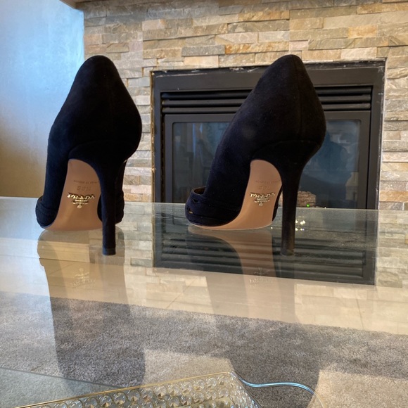 Black Prada shoes (worn once) - Picture 3 of 5